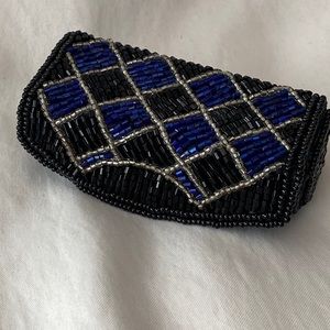 Sequined lipstick holder